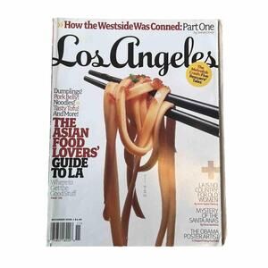 Los Angeles Magazine November 2008 Asian Food Lovers Guide